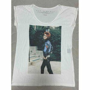 Vintage Rare David Bowie M.A.D Moonage Devilment Ziggy Stardust T-shirt